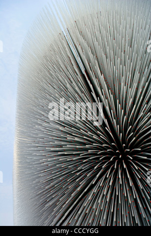 British Pavilion Designed By Thomas Heatherwick Architects Stock Photo