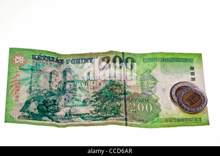 currency of Hungary Stock Photo