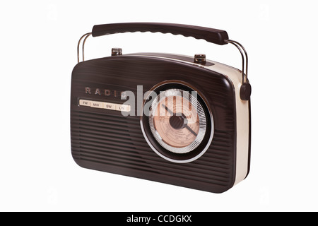 Detailansicht eines alten Radios | Detail photo of a old radio Stock Photo