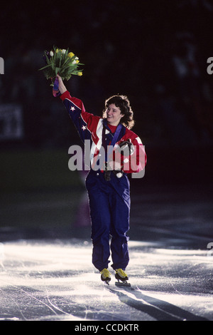 Bonnie Blair USA 1994 Olympic Winter Games Lillehammer, Norway Stock Photo