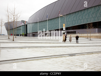 Echo Arena, Liverpool designed by Wilkinson Eyre, 2008 Stock Photo