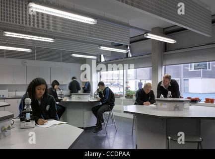 John Madejski Academy, Reading, United Kingdom, Wilkinson Eyre Architects, 2008 Stock Photo