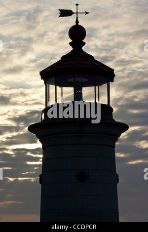 The Lighthouse at Ramsgate Harbour Stock Photo