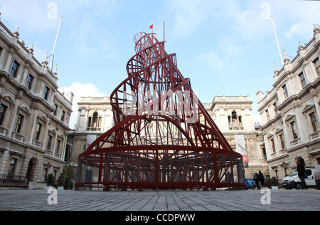 Vladimir Tatlin's 'Monument to the third international' Building the Revolution The Royal Academy, London Stock Photo