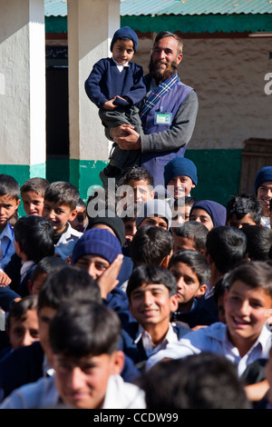 Government School in Murree, Punjab Province, Pakistan Stock Photo