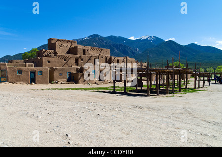 U.S.A., New Mexico, the Taos native pueblo Stock Photo