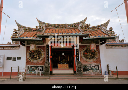 Chinese Cheng Hoon Teng Temple in Malacca Melaka in Malaysia in Southeast Asia. Buddhism Confucianism and Taoism are practiced at this temple. Travel Stock Photo