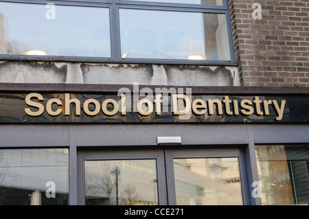 Queens University of Belfast's School of Dentistry, Royal Victoria Hospital, Belfast Stock Photo