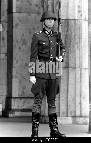 Soldier of the National People's Army of the GDR in East Berlin Stock ...