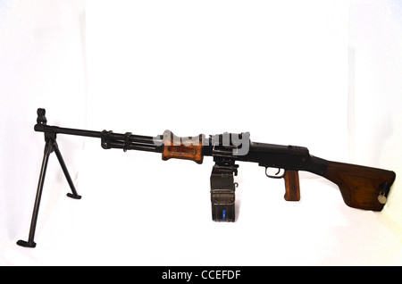 Chinese RPD 7 LMG 4 1960 Stock Photo