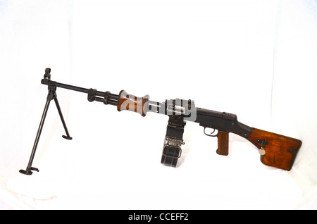 Chinese RPD 7 LMG 4 1960 Stock Photo