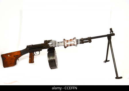 Chinese RPD 7 LMG 4 1960 Stock Photo