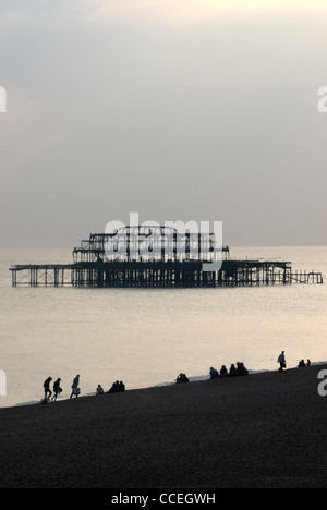 West Pier, Brighton, East sussex,england,uk