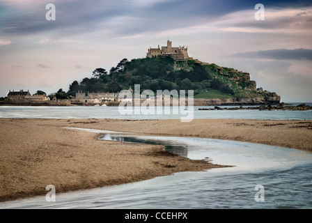 St Michael's Mount, Marazion, Near Penzance, cornwall, England,UK Stock Photo