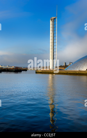 Glasgow Science Centre & Tower, River Clyde, Glasgow, Scotland, UK.