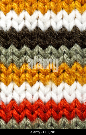 Striped wool texture, bay be used as background Stock Photo