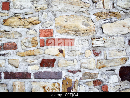 Ancient wall, may be used as background Stock Photo