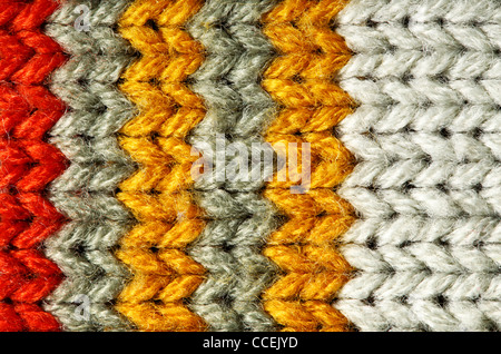 Striped wool texture, bay be used as background Stock Photo