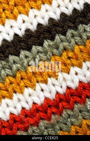 Striped wool texture, bay be used as background  Stock Photo