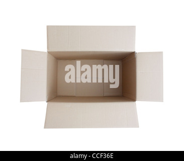 Cardboard box Stock Photo