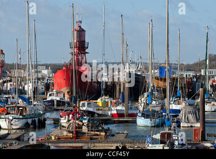 Hoo Marina in Kent Stock Photo