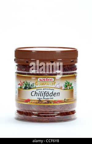 Chilifaden kotanyi spices Stock Photo