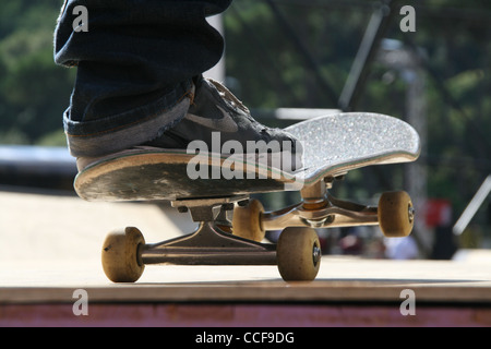 skateboard competition in rome Stock Photo