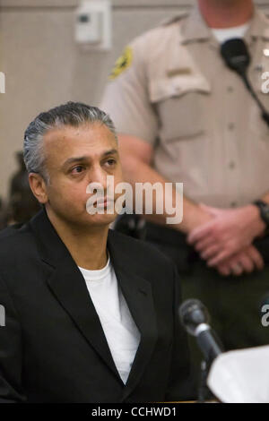 Dec. 16, 2010 - Vista, California, USA - Hollywood actor Shelley Malil was present at the Vista Superior Court where he was sentenced to life in prison for attempted murder after he stabbed his ex-girlfriend, Kendra Beebe 23 times in her San Marcos, California home on August 10 2008. Malil will now  Stock Photo