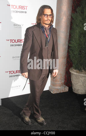 Johnny Depp World premiere of 'The Tourist' held at Ziegfeld Theatre ...