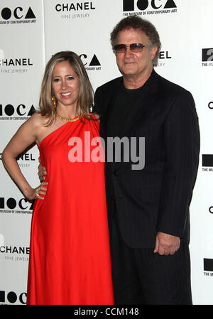 Nov 13, 2010 - Los Angeles, California, U.S. - Actor ALBERT BROOKS and wife KIMBERLY at the Museum of Contemporary Art Presents 'The Artist's Museum Happening' held at MOCA. (Credit Image: © Lisa O'Connor/ZUMApress.com) Stock Photo