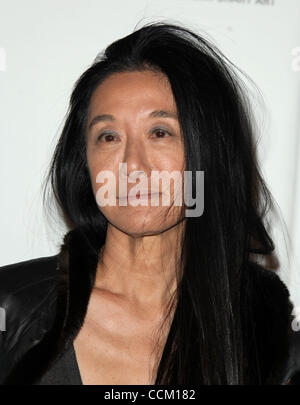 Nov 13, 2010 - Los Angeles, California, U.S. - VERA WANG at the Museum of Contemporary Art Presents 'The Artist's Museum Happening' held at MOCA. (Credit Image: © Lisa O'Connor/ZUMApress.com) Stock Photo