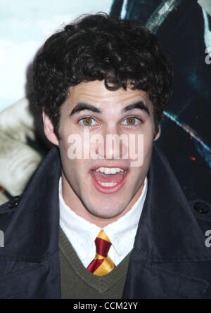 Nov. 15, 2010 - New York, New York, U.S. - Actor DARREN CRISS attends the New York premiere of Harry Potter and the Deathly Hallows Ã Part 1 held at Alice Tully Hall. (Credit Image: © Nancy Kaszerman/ZUMApress.com) Stock Photo