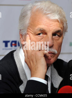 The Italian director and actor Michele Placido in his farm