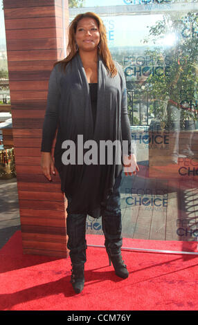 QUEEN LATIFAH arrives for the announcement of the 2011 People's Choice Nominations on the rooftop of the London Hotel. (Credit Image: © Lisa O'Connor/ZUMApress.com) Stock Photo