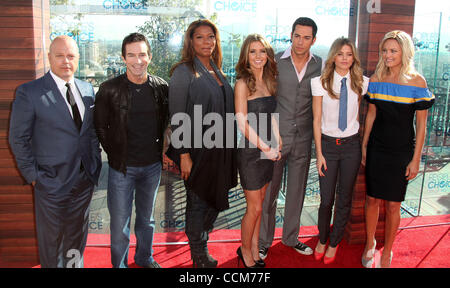 MICHAEL CHIKLIS, JEFF PROBST, QUEEN LATIFAH, AUDRINA PATRIDGE, ZACHARY LEVI, ANNALYNNE MCCORD & MALIN AKERMAN arrives for the announcement of the 2011 People's Choice Nominations on the rooftop of the London Hotel. (Credit Image: © Lisa O'Connor/ZUMApress.com) Stock Photo