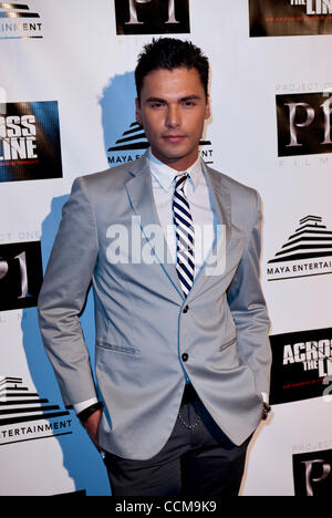Nov. 10, 2010 - Los Angeles, California, USA - GIANNI FALCONE at the screening of 'Across The Line: The Exodus of Charlie Wright.' Stock Photo