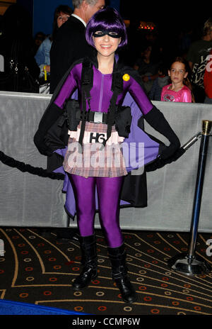 Oct. 29, 2010 - Los Angeles, California, U.S. - Erin Sanders Attending The Los Angeles Premiere Of ''MEGAMIND'' Held At the Grauman's Chinese Theatre In Hollywood, California On October 30,2010. 2010.K66682LONG(Credit Image: Â© D. Long/Globe Photos/ZUMApress.com) Stock Photo