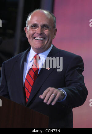 Aug 30, 2004; New York, NY, USA;  at the first day of the Republican National Convention held at Madison Square Garden. Stock Photo