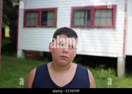 Jun. 25, 2004 - West Stockbridge, Massachusetts, U.S. - Because the selection is well-rounded, campers are encouraged to try activities that they've never experienced or have been reluctant to attempt in school or at home. (Credit Image: Stock Photo