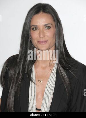 Oct. 25, 2010 - Los Angeles, California, USA - Oct 25, 2010 - Los Angeles, California, USA - Actress DEMI MOORE at the Glamor Reel Moments event held at the Directors Guild, Hollywood. (Credit Image: © Paul Fenton/ZUMApress.com) Stock Photo