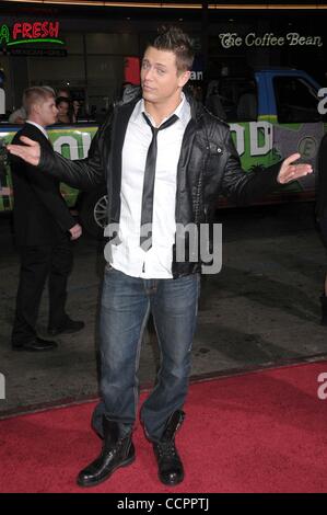 Oct. 13, 2010 - Los Angeles, California, USA - Oct 13, 2010 - Los Angeles, California, USA - WWE. Superstar MIKE 'THE MIZ' MIZANIN  at the 'Jackass 3D' Los Angeles Premiere held  at Grauman's Chinese Theater, Hollywood. (Credit Image: © Paul Fenton/ZUMApress.com) Stock Photo