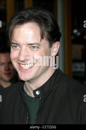 May 3, 2004 - Hollywood, California, U.S. - K36954EG.VAN HELSING WORLD  PREMIERE AT UNIVERSAL AMPHITHEATRE/UNIVERSAL STUDIOS HOLLYWOOD, UNIVERSAL Hollywood, CALIFORNIA.05/03/04.  /E.G.I./   2004.BRENDAN FRASER.(Credit Image: Â© Ed Geller/Globe Photos/ZUMAPRESS.com) Stock Photo