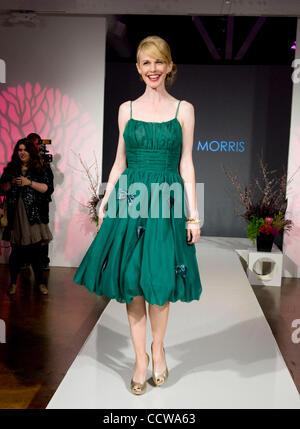 Apr 06, 2010 - Los Angeles, California, USA - Actress KATHRYN MORRIS on the catwalk for the The Buzz Girls Timeless Style Fashion Show benefitting 'Joyful Heart Foundation' at The MARK FOR EVENTS venue. (Credit Image: © Lisa Rose/ZUMA Press) Stock Photo