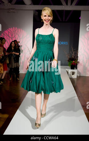 Apr 06, 2010 - Los Angeles, California, USA - Actress KATHRYN MORRIS on the catwalk for the The Buzz Girls Timeless Style Fashion Show benefitting 'Joyful Heart Foundation' at The MARK FOR EVENTS venue. (Credit Image: © Lisa Rose/ZUMA Press) Stock Photo