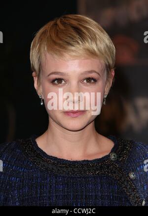 Mar 25, 2010 - Hollywood, California, USA - Actress CAREY MULLIGAN arriving to 'The Greatest' Los Angeles Premiere held at Linwood Dunn. (Credit Image: Â© Lisa O'Connor/ZUMA Press) Stock Photo