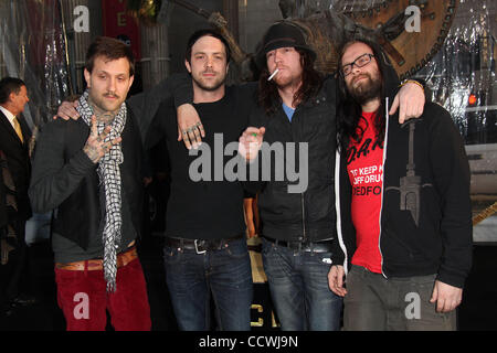 Mar 31, 2010 - Hollywood, California, USA - THE USED arriving to the 'Clash Of The Titans' Los Angeles Premiere held at Grauman's Chinese Theatre. (Credit Image: © Lisa O'Connor/ZUMA Press) Stock Photo