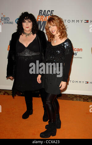 May 07, 2010 - Los Angeles, California, U.S. - Ann Wilson and Nancy Wilson of Heart. Attends The 17th Annual Race To Erase MS, Held At The Hyatt Regency Plaza Hotel In Los Angeles, CA. 05-07-10. 2010.K64745LONG.(Credit Image: Â© D. Long/Globe Photos/ZUMApress.com) Stock Photo