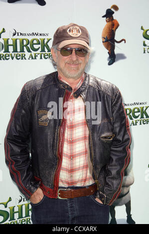 May 16, 2010 - Los Angeles, California, U.S. - STEVEN SPIELBERG Attending The Los Angeles Premiere Of ''Shrek Forever After'' Held At Universal Studios In Universal City, CA. 05-16-10. 2010.K64840LONG(Credit Image: Â© D. Long/Globe Photos/ZUMApress.com) Stock Photo