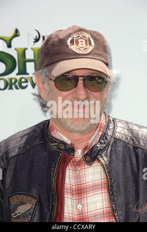 May 16, 2010 - Los Angeles, California, U.S. - STEVEN SPIELBERG Attending The Los Angeles Premiere Of ''Shrek Forever After'' Held At Universal Studios In Universal City, CA. 05-16-10. 2010.K64840LONG(Credit Image: Â© D. Long/Globe Photos/ZUMApress.com) Stock Photo