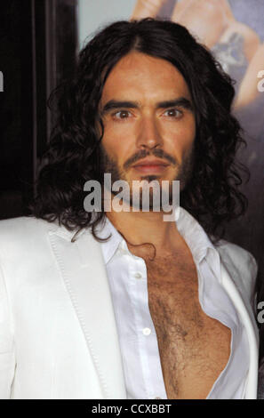 May 25, 2010 - Los Angeles, California, U.S. - RUSSELL BRAND  Attending The World Premiere Of Get Him To The Greek Held At The Greek Theatre In Los Angeles, California On May 25, 2010. 2010.K65084LONG(Credit Image: Â© D. Long/Globe Photos/ZUMApress.com) Stock Photo